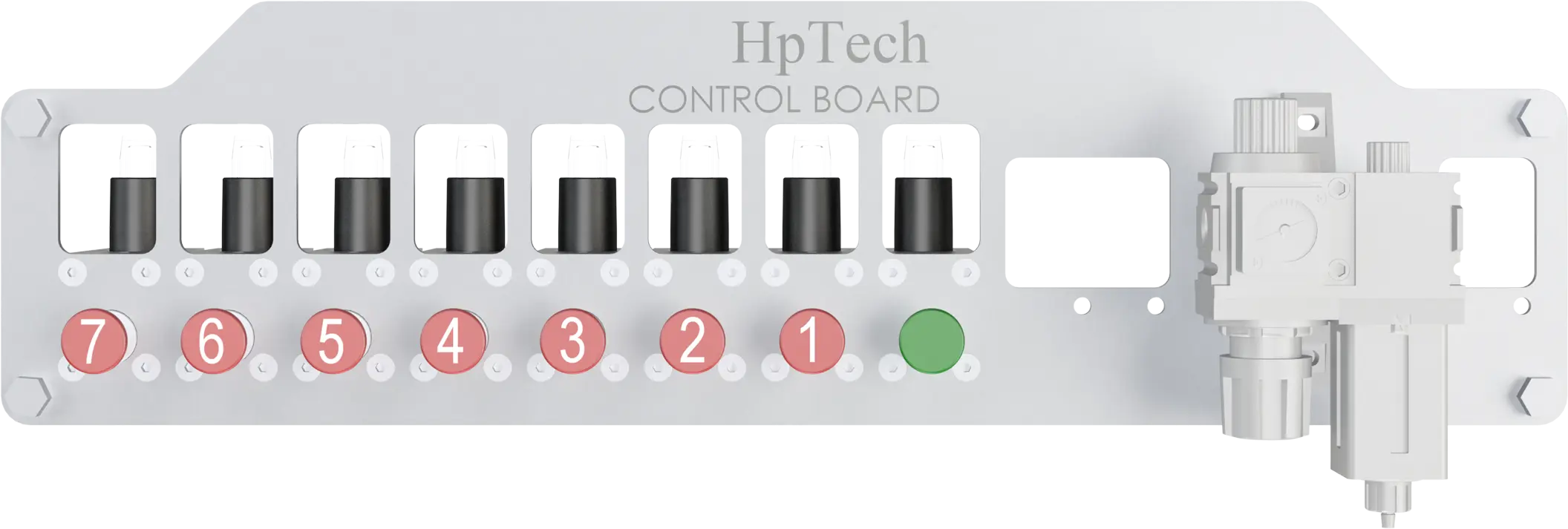 7 Bölmeli ADR Pnömatik Kontrol Paneli