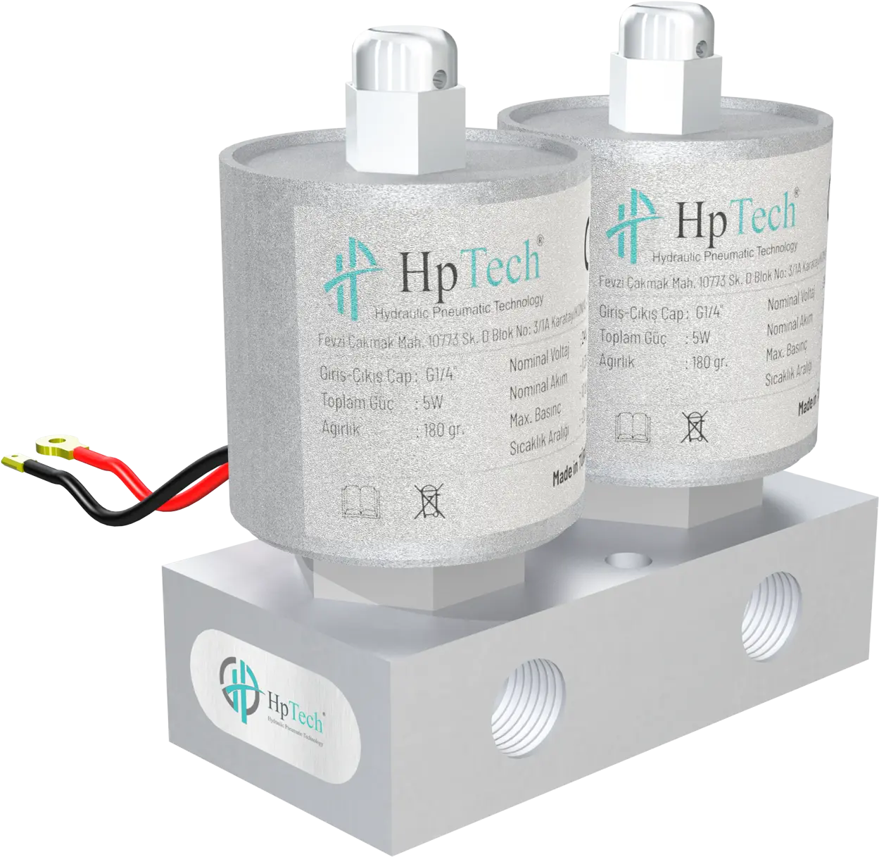 2 Electrical 24V Selenoid Valve Set