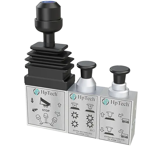 M.J. Yan Çıkış PTO-Römork Buton Montajı